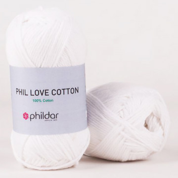 Phil Love Cotton 1225 Blanc...