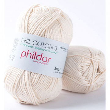 Phil Coton 3 Ecru - Phildar