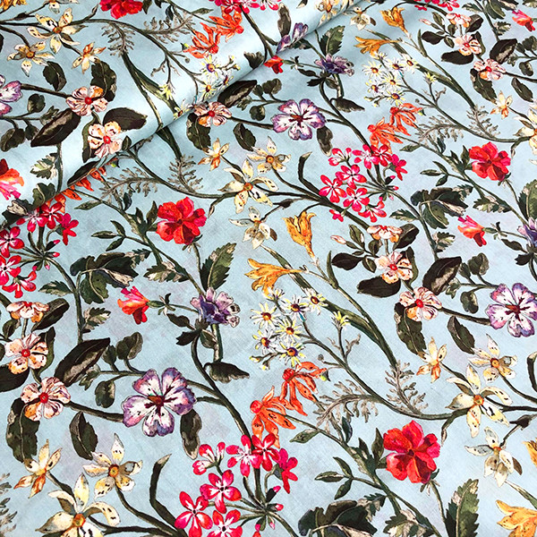 Tissu Liberty Art Fabrics Lockwood fleurs