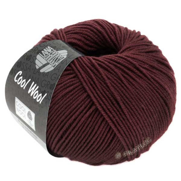 Cool wool melange bordeaux 2041
