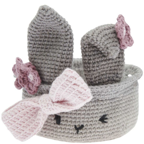 kit crochet corbeille de Pâques